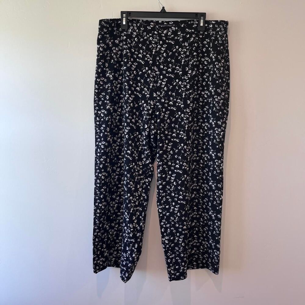 Abercrombie-fitch Women's Black and Navy Trousers